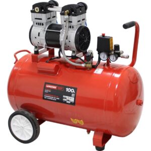 Compressor de Ar - Monobloco 100L 2HP Silencioso -MADER