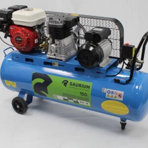 Compressor de Ar, Gasolina Elétrico, 150L, 5.5HP - SAURIUM