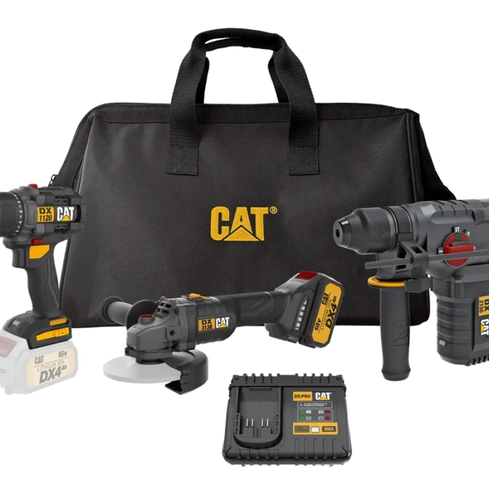 Combo Kit Bateria - 7pcs 18V CAT POWER TOOLS (DXK301)