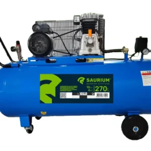 Compressor de Ar Correia 270L 4Hp 10Bar Trifásico Ref. 37190 SAURIUM